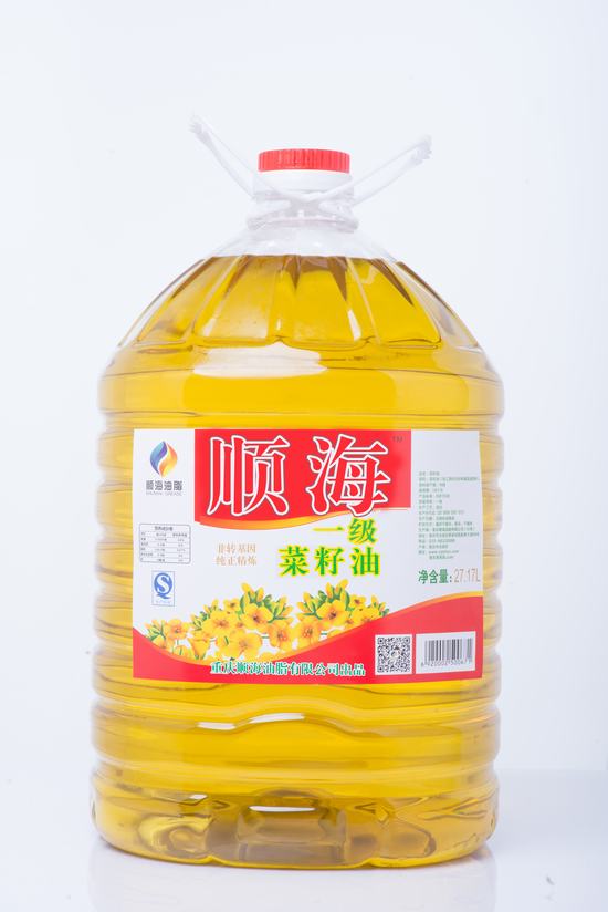 顺海 一级菜籽油（非转基因） 27.17L