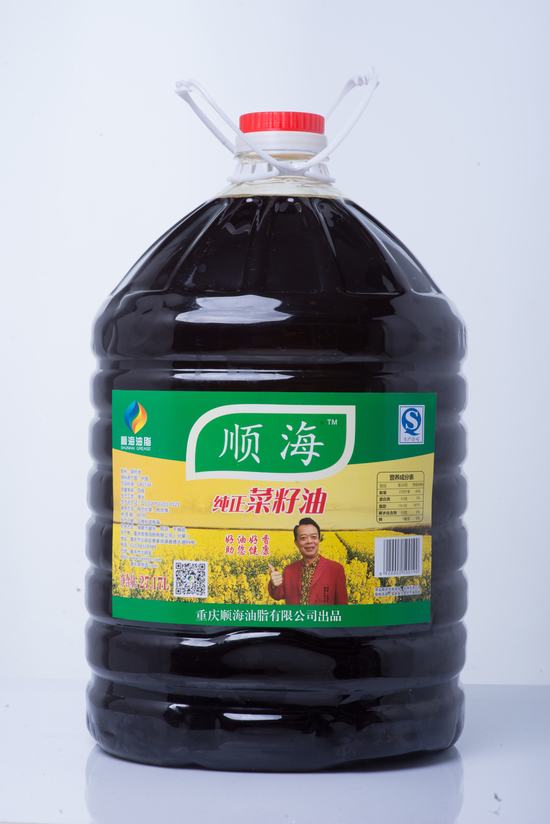顺海 纯正菜籽油 （一次性装）27.17L