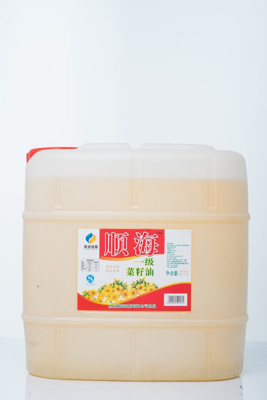 顺海 一级菜籽油（非转基因、周转桶） 27.17L