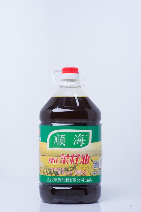 顺海 纯正菜籽油 5L