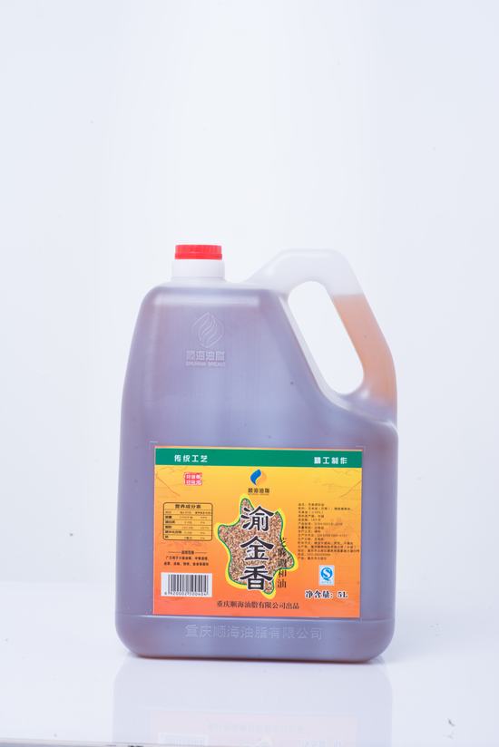 渝金香 芝麻调和油 5L